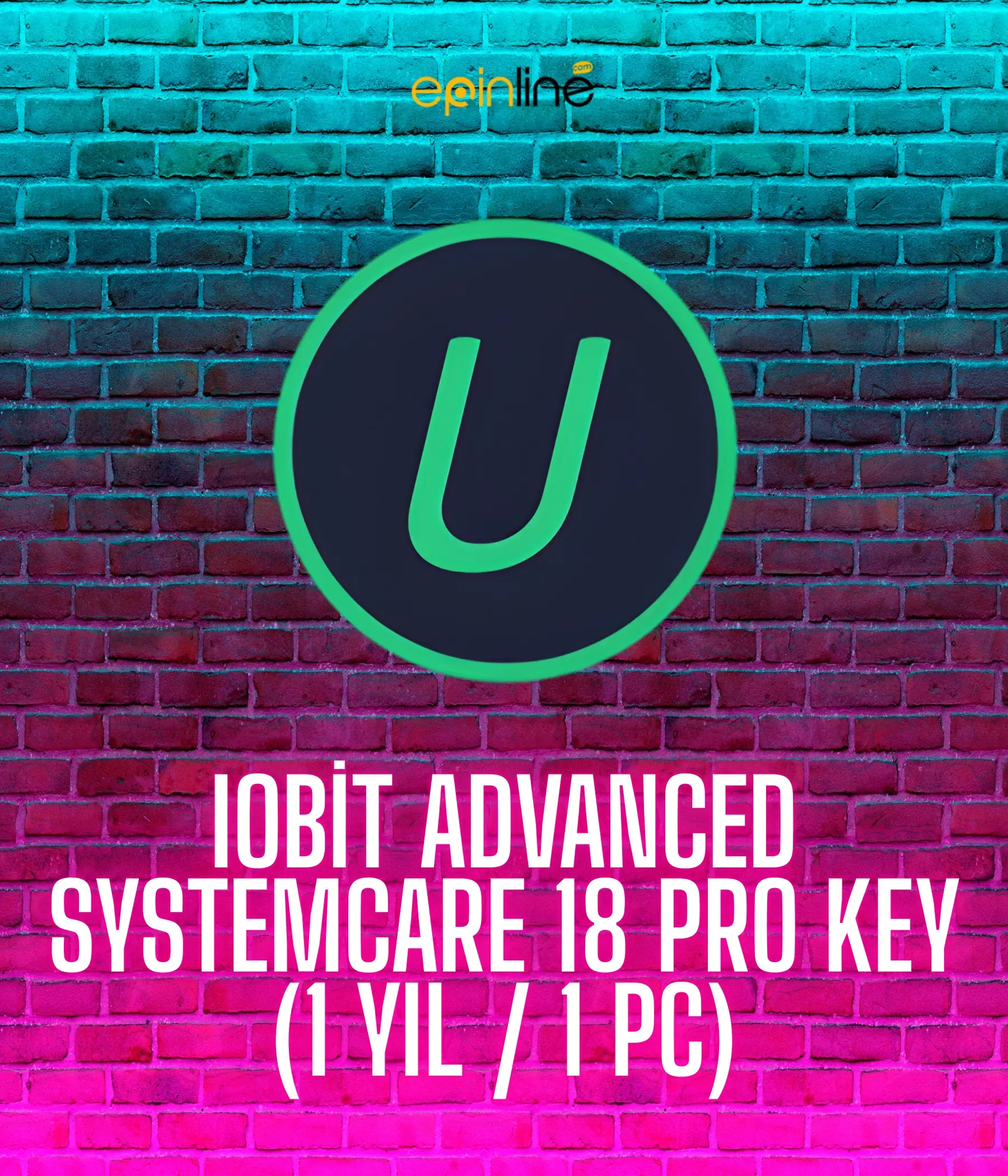 IObit Advanced SystemCare 18 Pro Key (1 Yıl / 1 PCs)