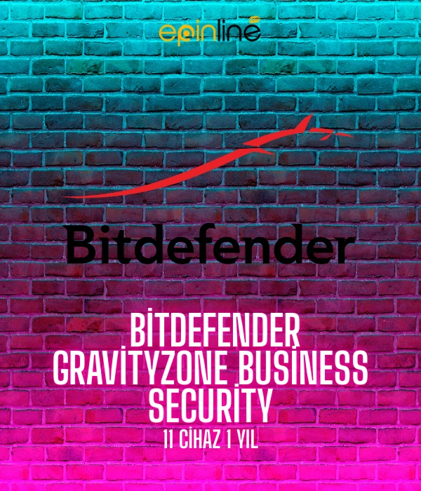 Bİtdefender Gravityzone Business Security 11 Cihaz 1 Yıl