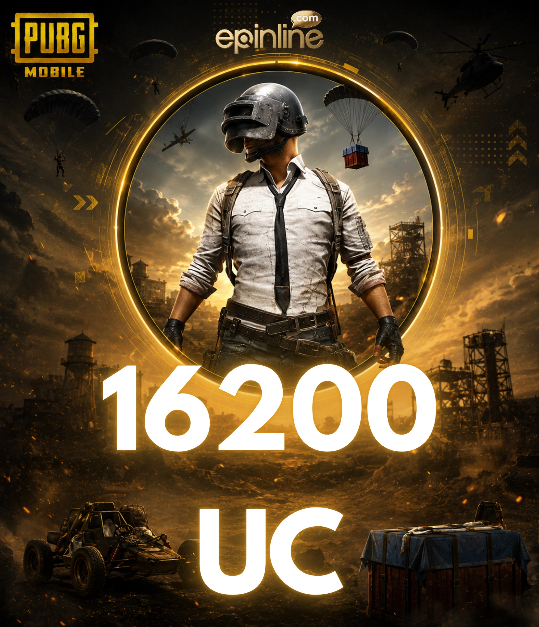 Pubg Mobile 16200 UC - Global