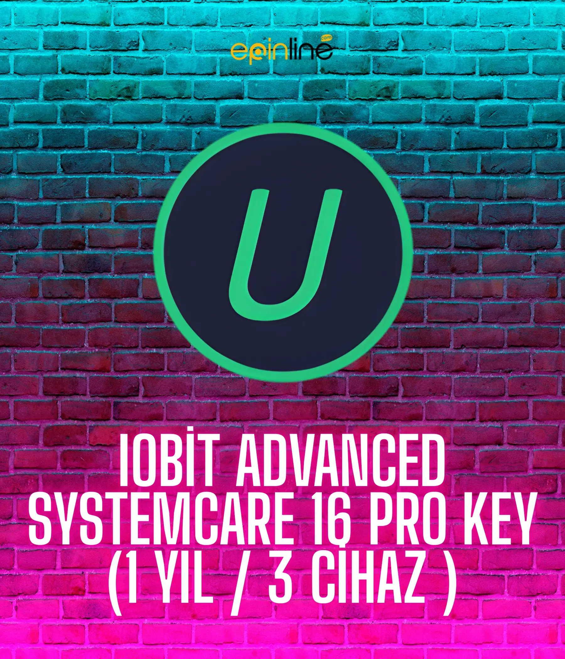 IObit Advanced SystemCare 16 Pro Key (1 Yıl / 3 Cihaz )