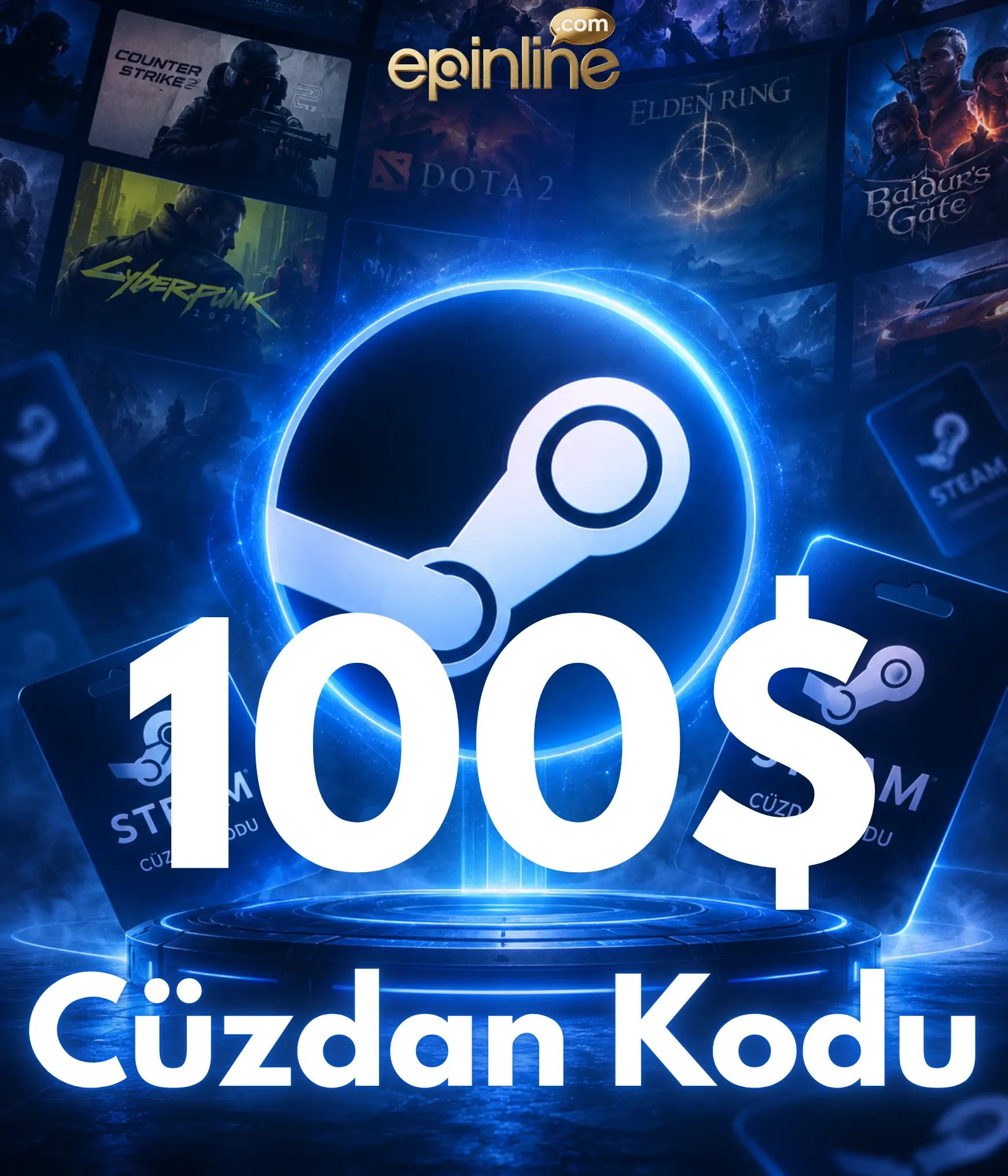 Steam Gift Card 100 USD