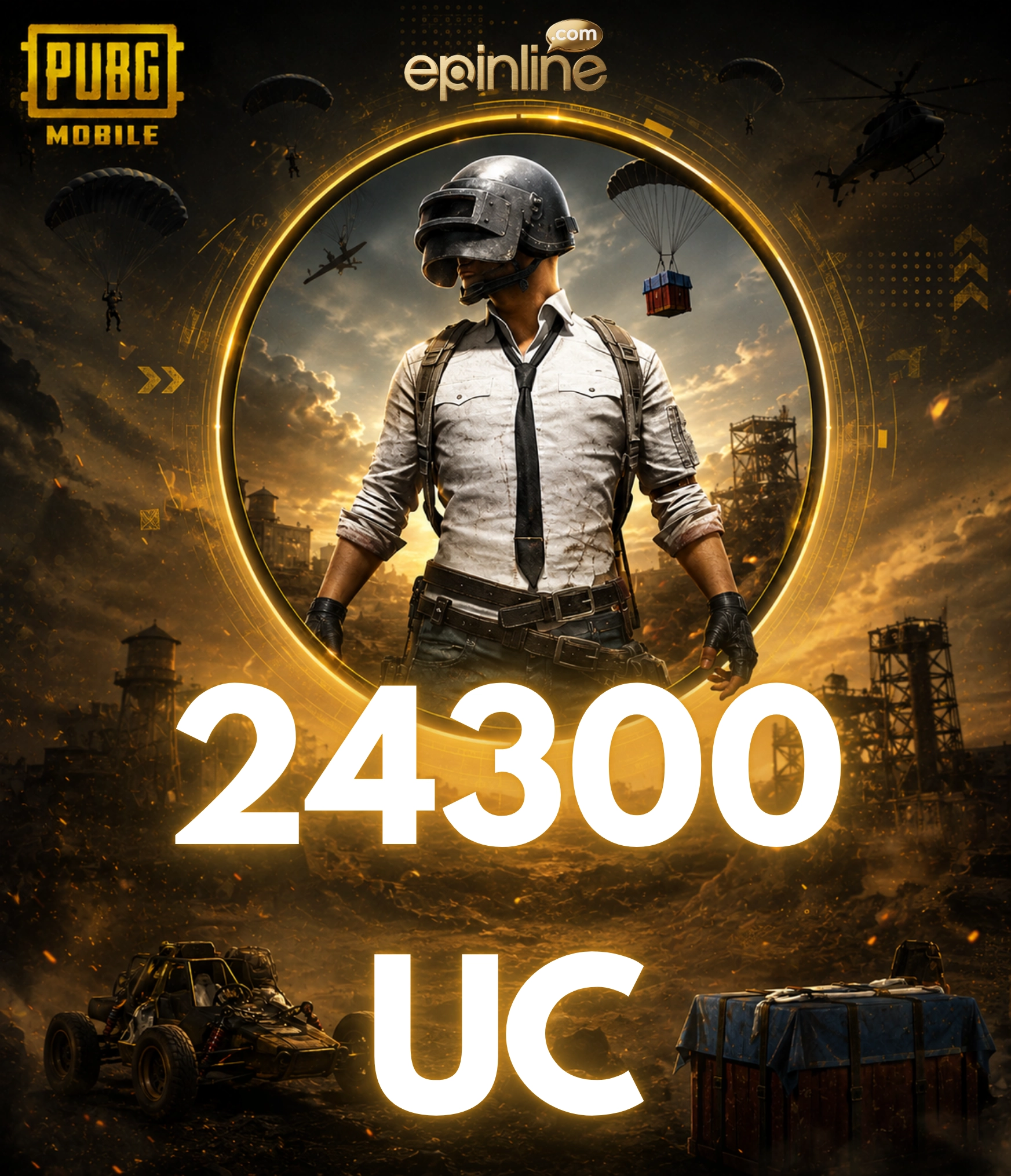 Pubg Mobile 24300 UC - Global