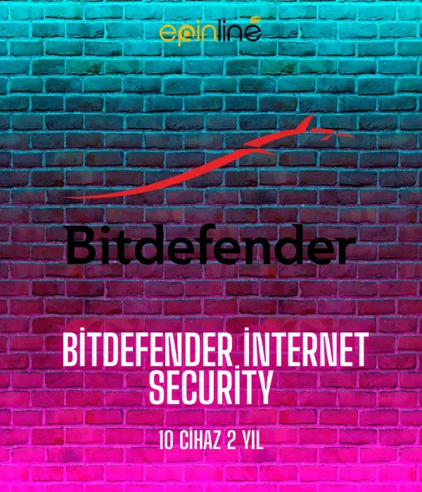 Bitdefender İnternet Security 10 Cihaz 3 Yıl