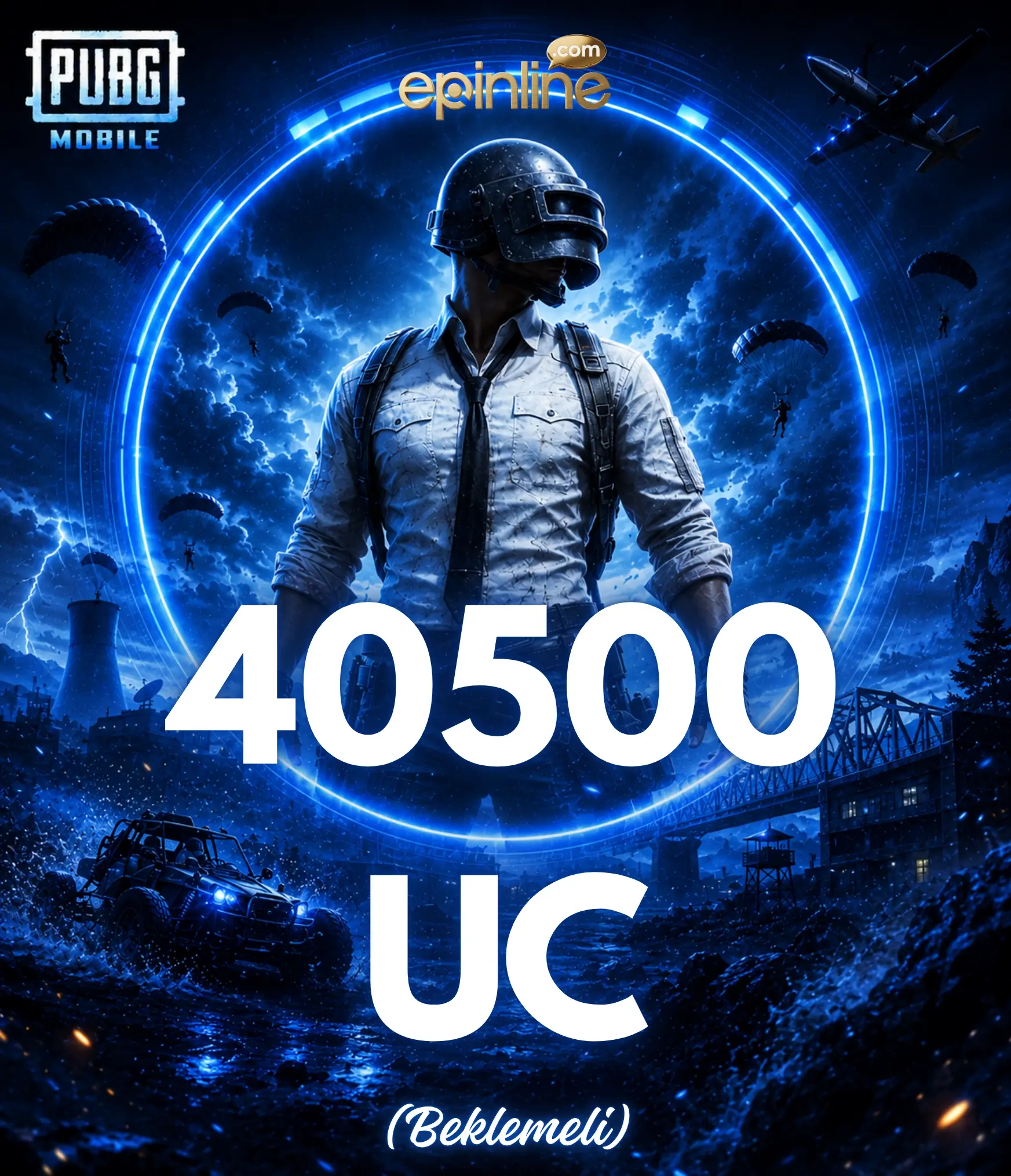 Pubg Mobile 40500 UC (  LİMİT YİYEN İD LER SATIN ALIM YAPABİLİR ! 0-48 SAAT)