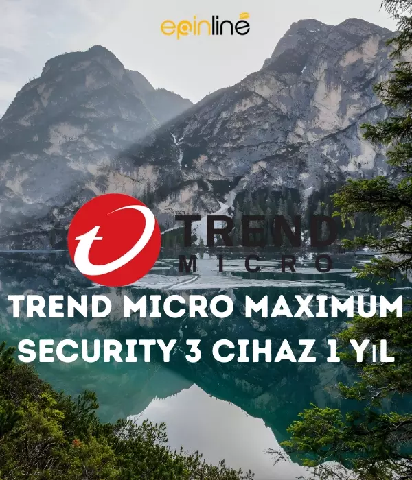 Trendmicro Maximum Security 1 Kul.1 Yıl 2019 (Online Teslim)