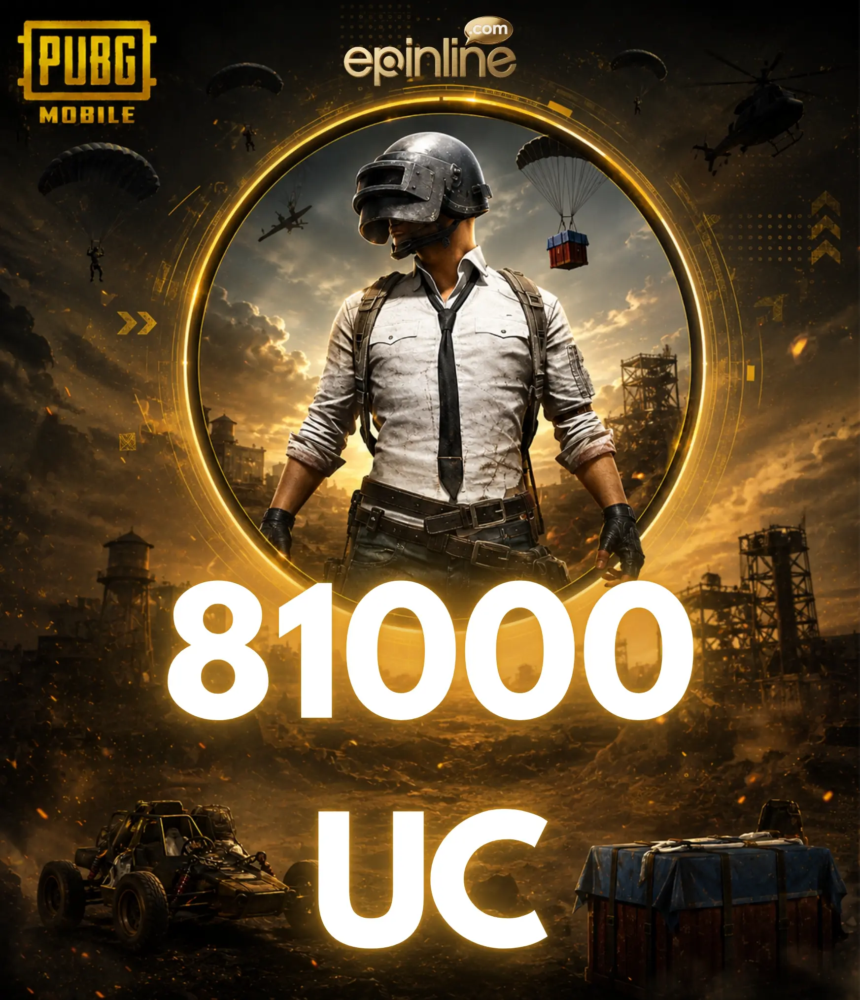 Pubg Mobile 81000 UC - Global