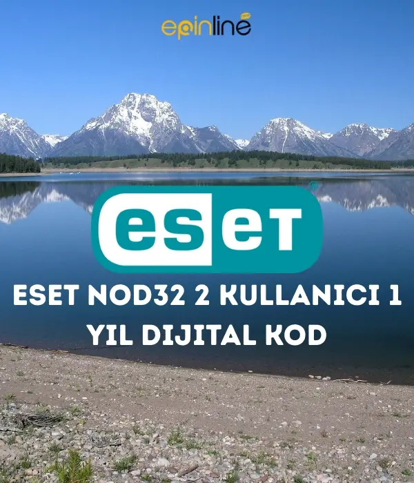 Eset NOD32 Antivirüs 2 Kullanıcı 1 Yıl
