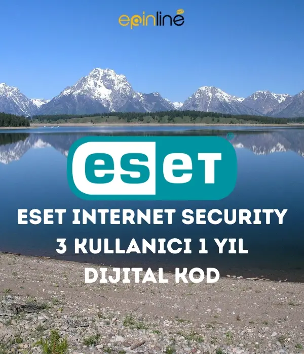 Eset İnternet Security 3 Kullanıcı 1 Yıl
