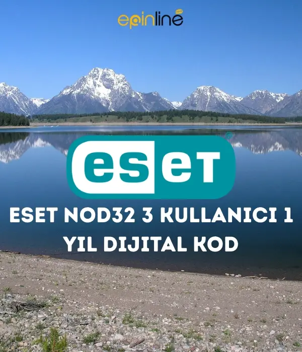Eset NOD32 Antivirüs 3 Kullanıcı 1 Yıl