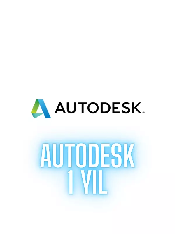 AutoDesk 1 Yıl Kişiye Özel Hesap