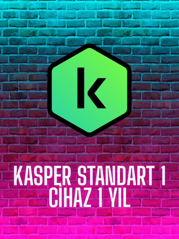 Kaspersky Standart 1 Cihaz 1 Yıl