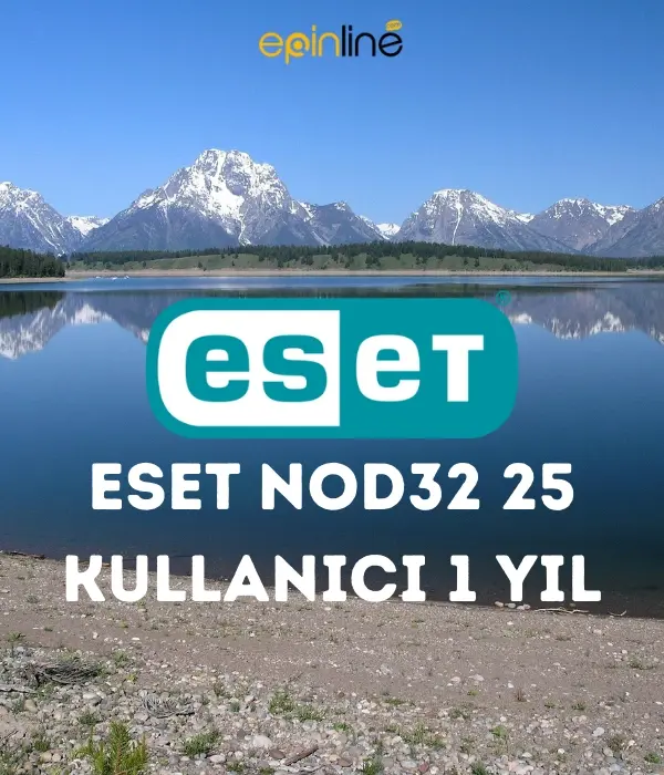 Eset NOD32 Antivirüs 25 Kullanıcı 1 Yıl