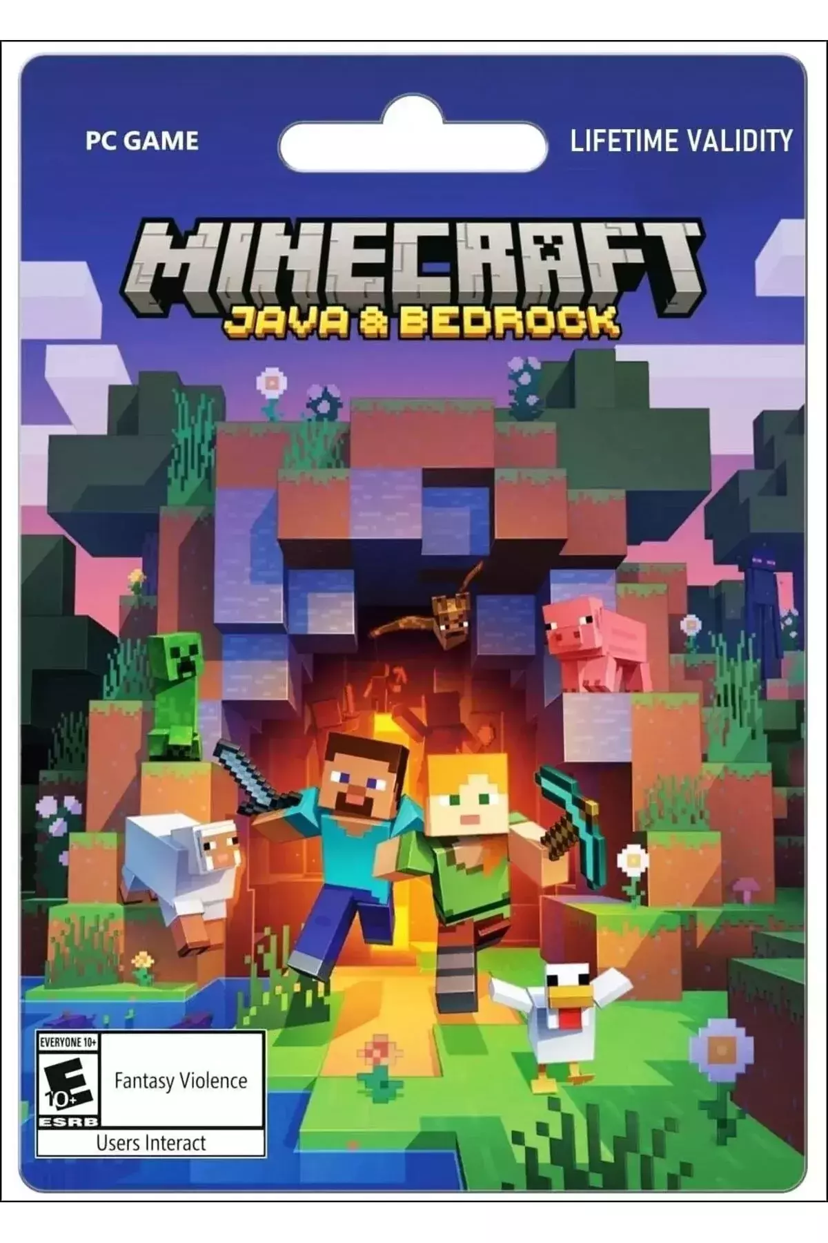 Minecraft: Java & Bedrock Edition (PC Oyun) Microsoft Store Hesabı