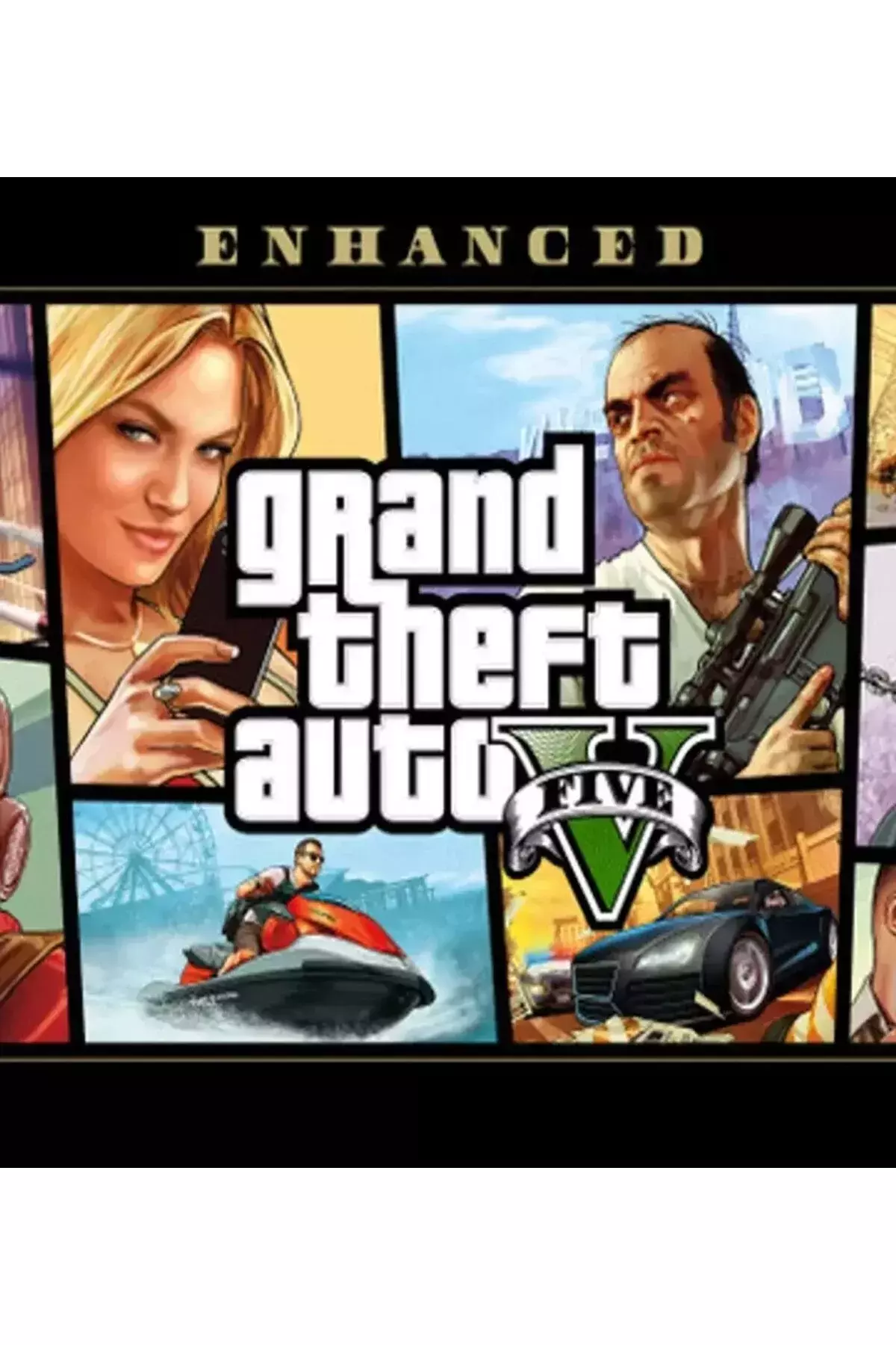 Grand Theft Auto V Enhanced GTA5 (PC Oyun) Steam Hesabı