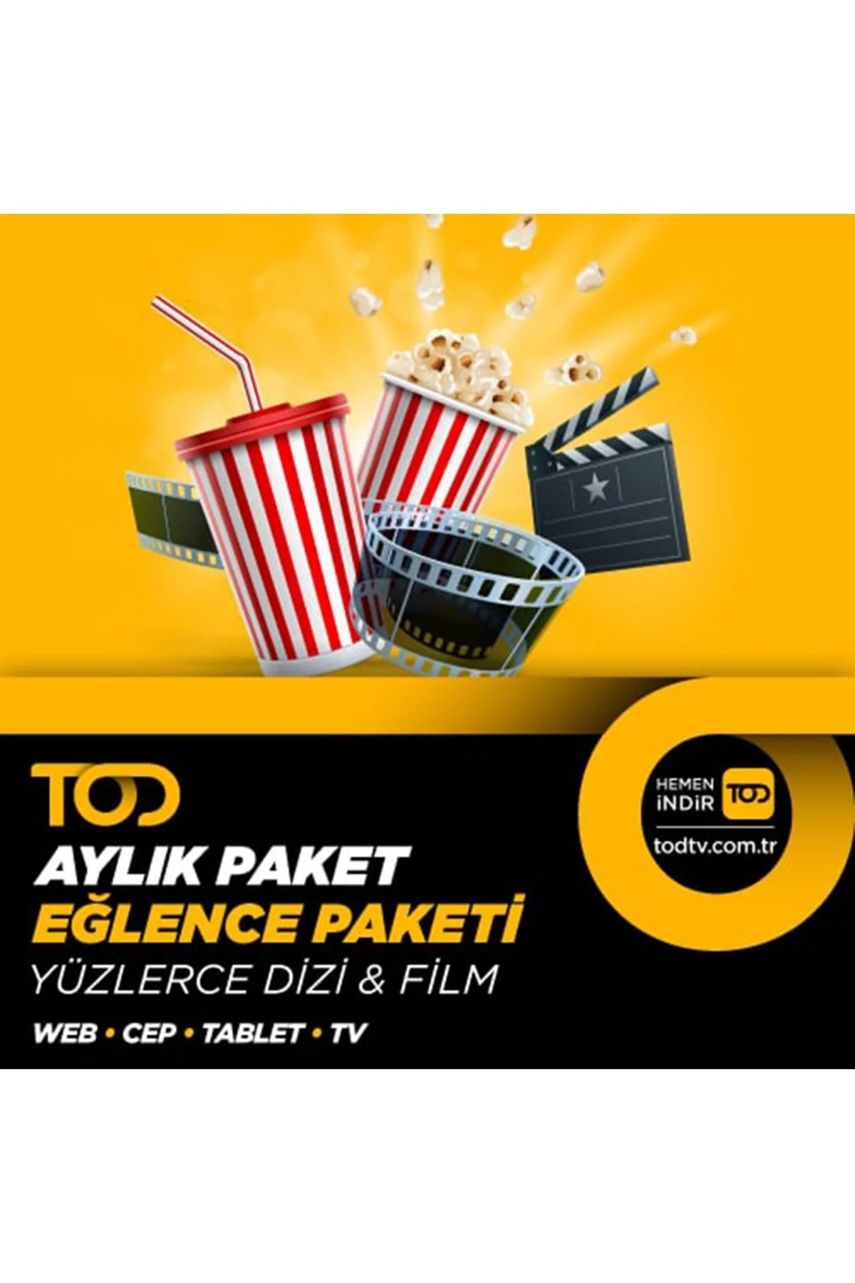 Tod 1 Ay Eğlence Paketi(KAMPANYALI)