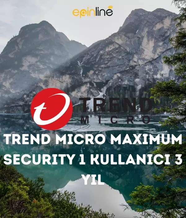 Trend Micro Maximum Security 1 Kullanıcı 3 Yıl