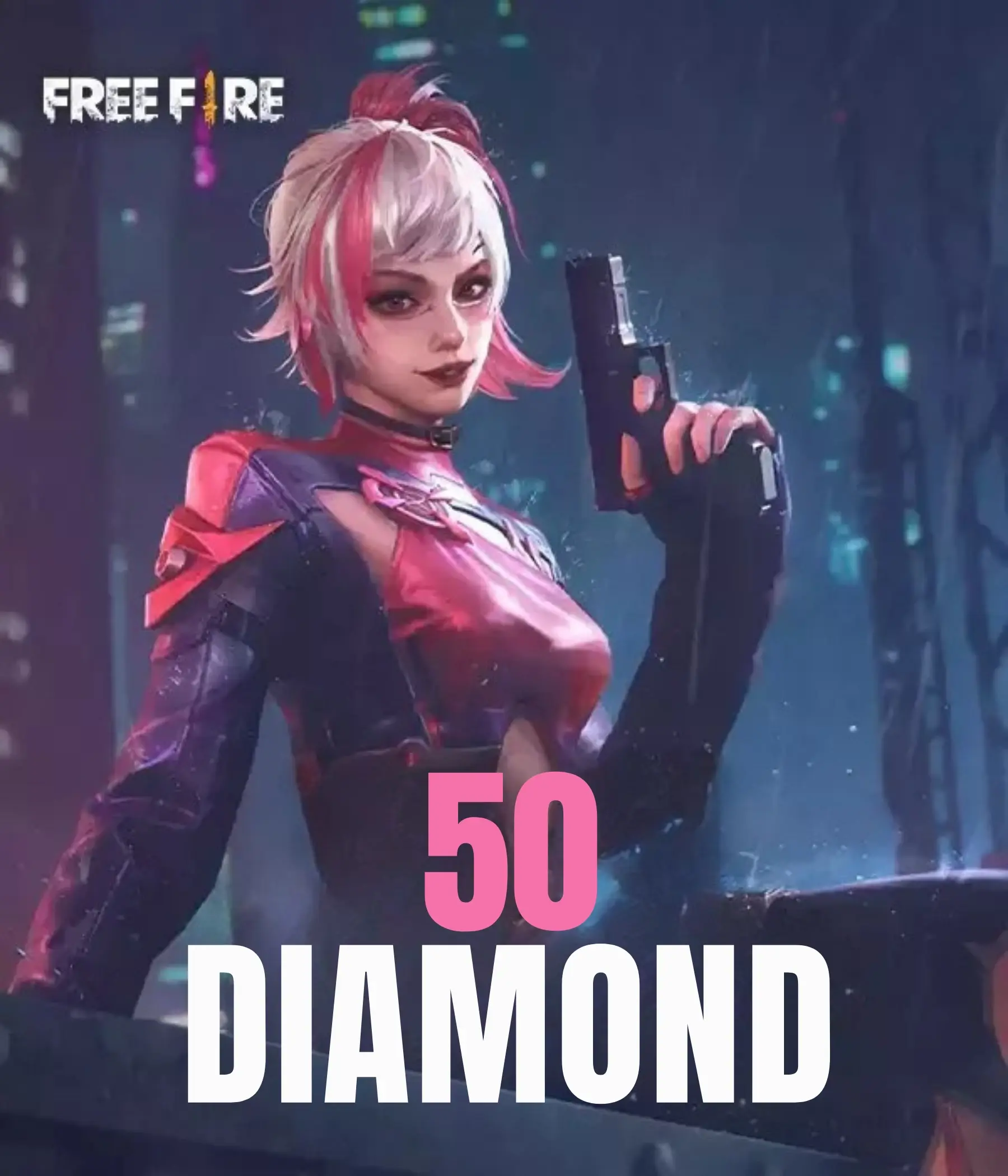 Free Fire 50 Elmas