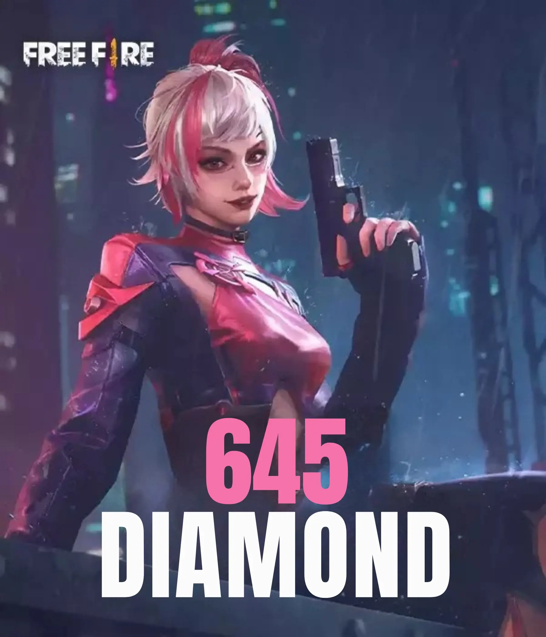 Free Fire 645 Elmas