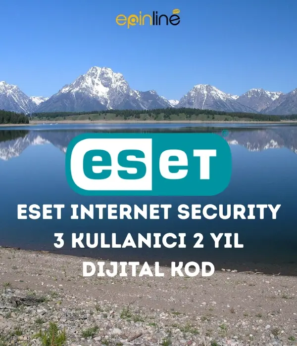 Eset İnternet Security 3 Kullanıcı 2 Yıl