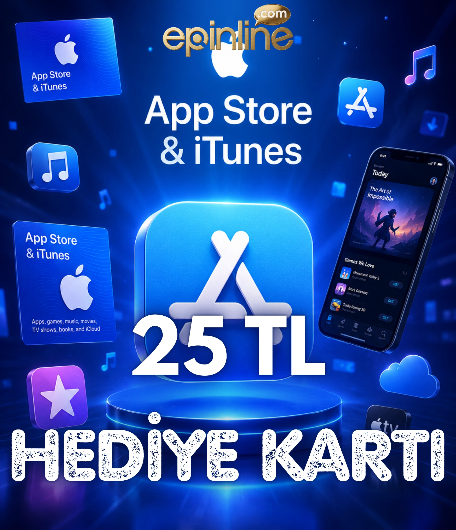 App Store & iTunes Hediye Kartı 25 TL