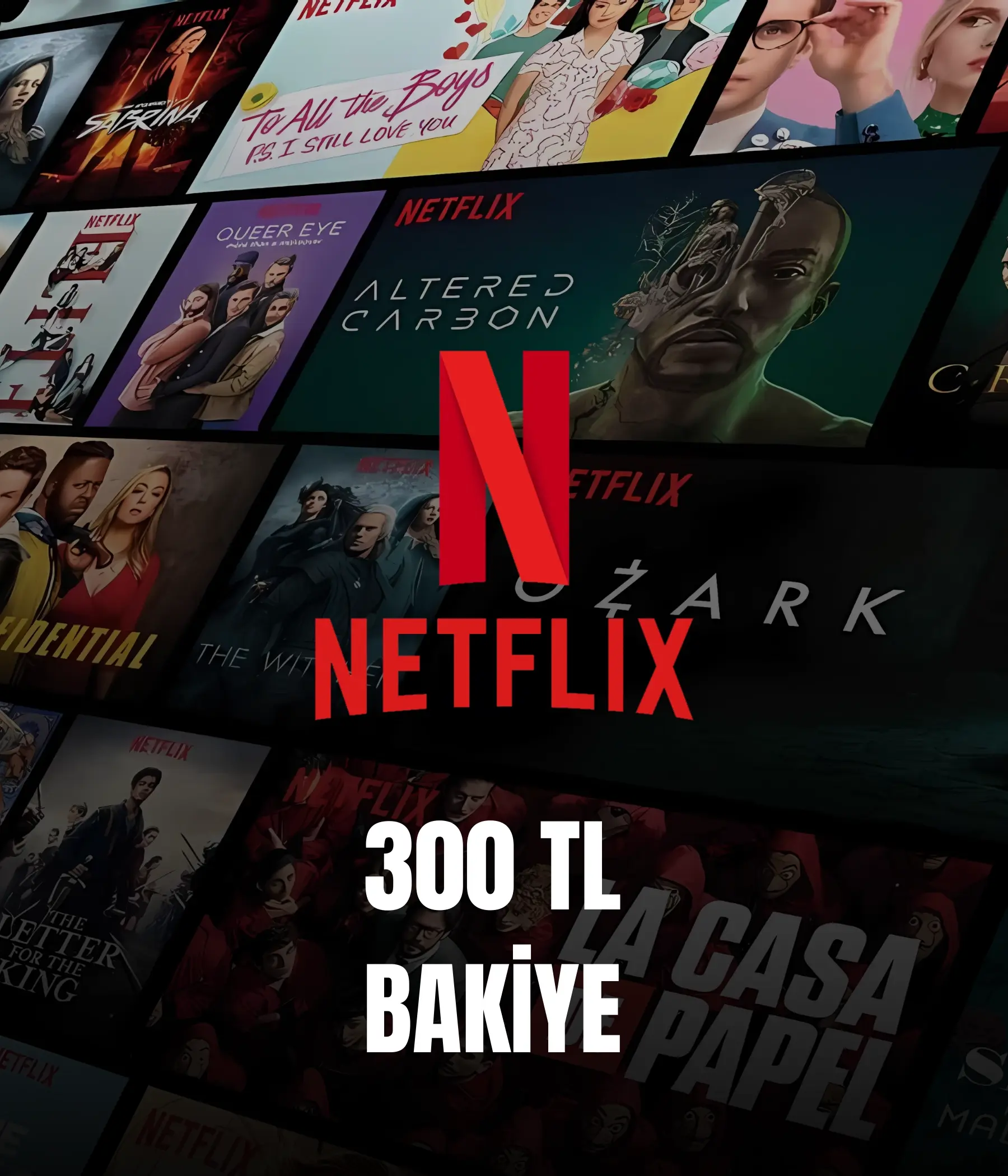 Netflix Hediye Kartı 300 TL