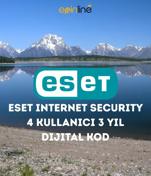 Eset İnternet Security 4 Kullanıcı 3 Yıl