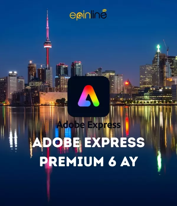 ADOBE Express Premium 6 Ay Dijital Lisans