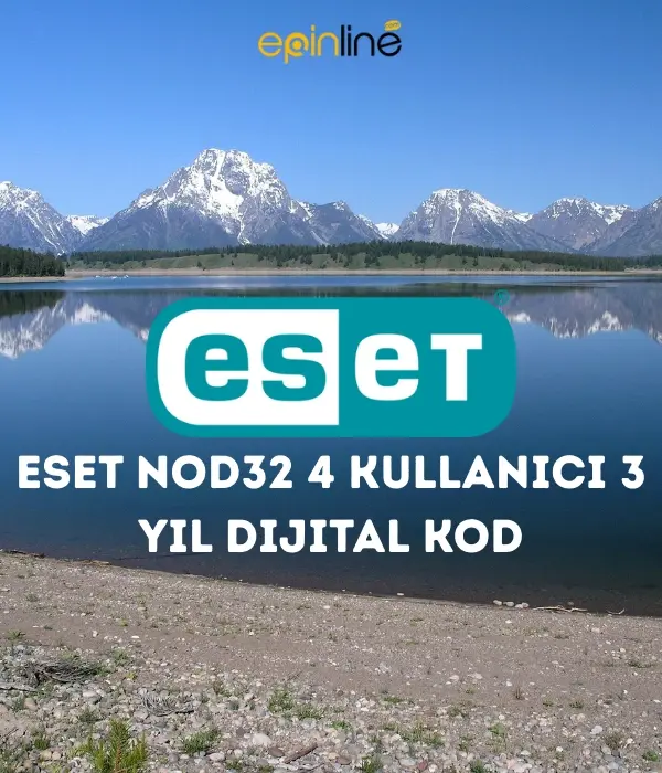 Eset NOD32 Antivirüs 4 Kullanıcı 3 Yıl