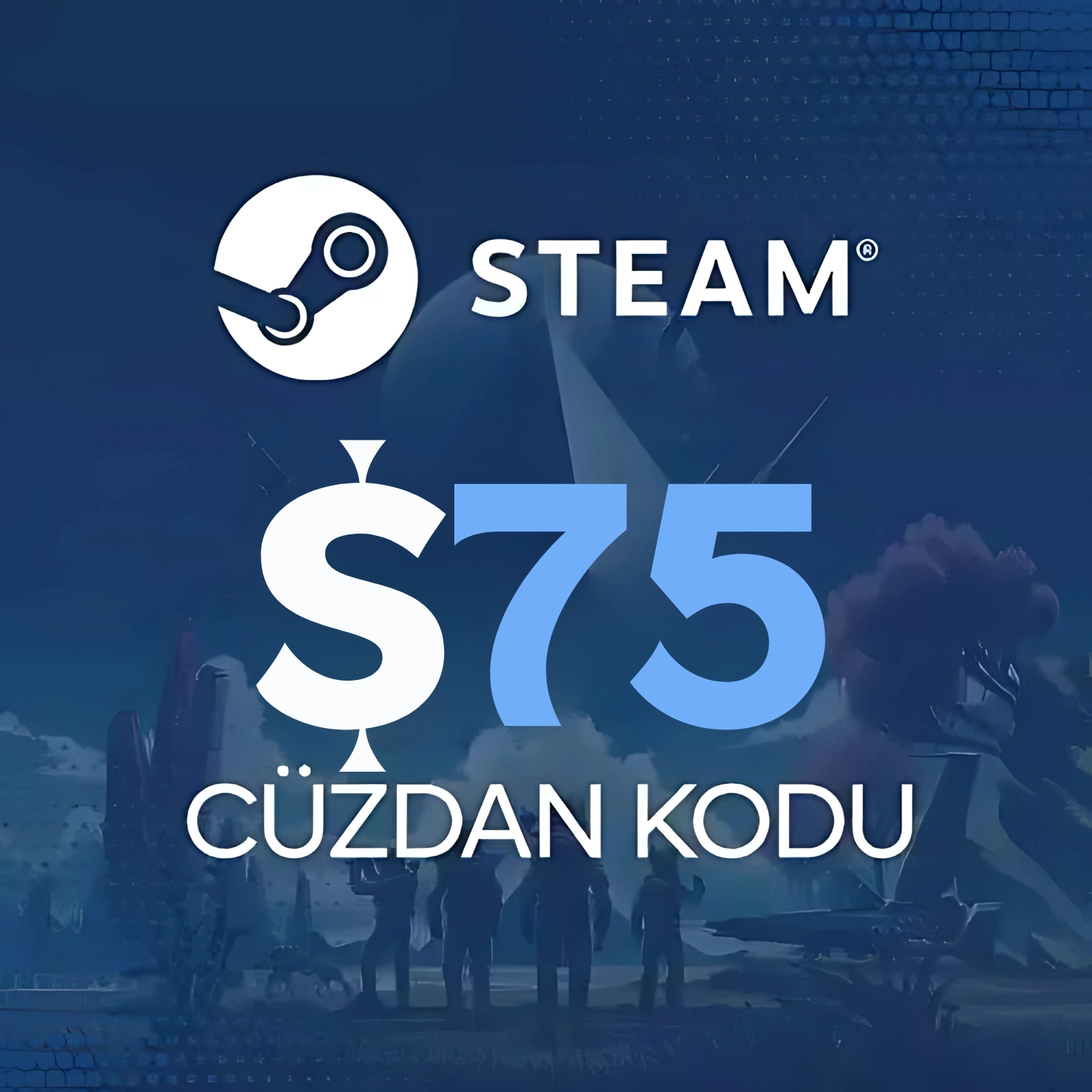 Steam Gift Card 75 USD