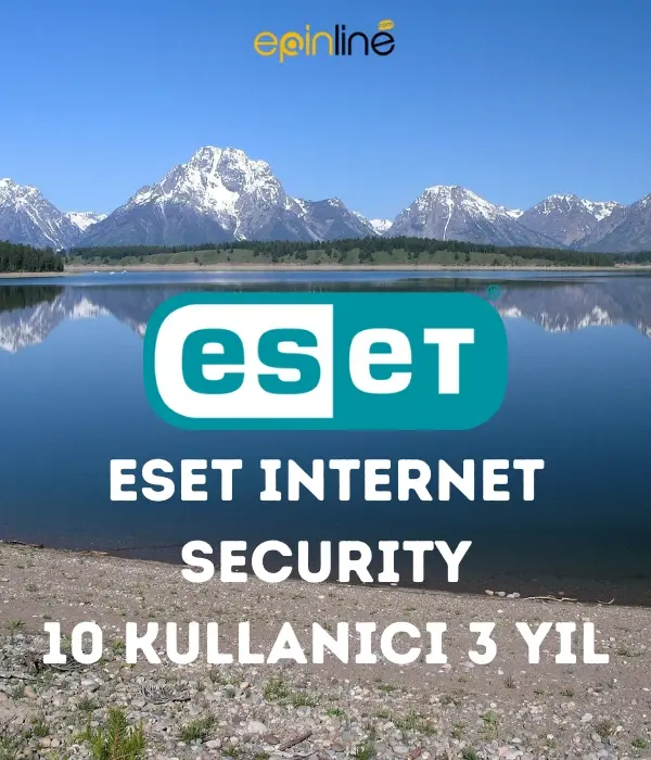 Eset İnternet Security 10 Kullanıcı 3 Yıl