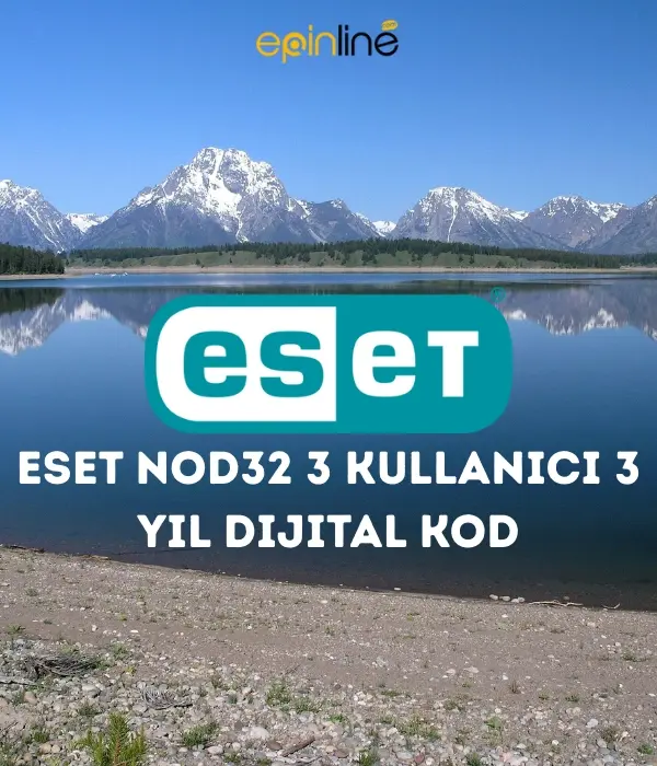 Eset NOD32 Antivirüs 3 Kullanıcı 3 Yıl