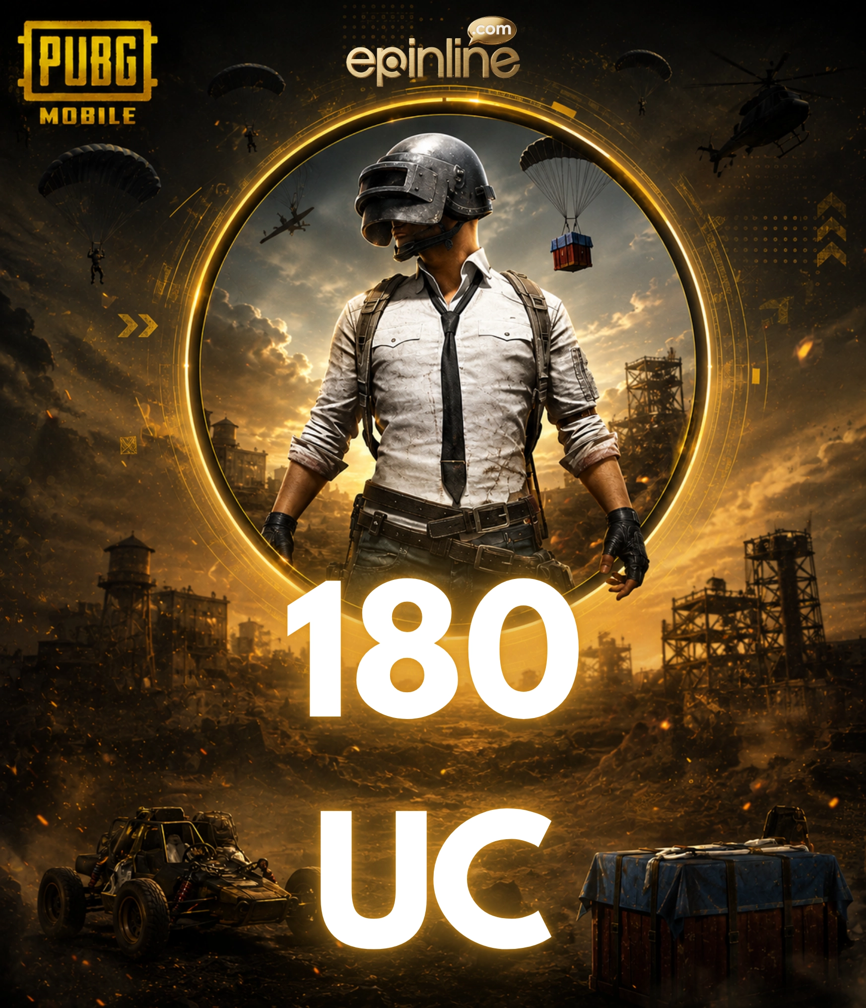 Pubg Mobile 180 UC - Global