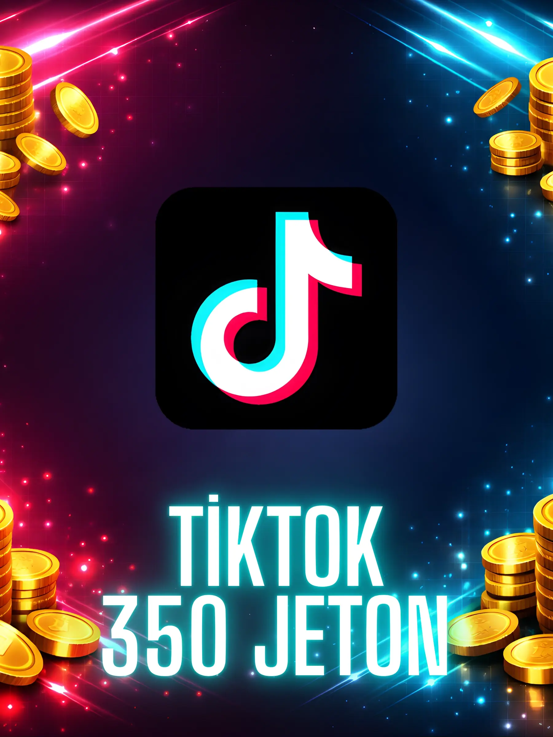 TİKTOK 350 JETON ( 275 TL GOOGLE PLAY KODU )