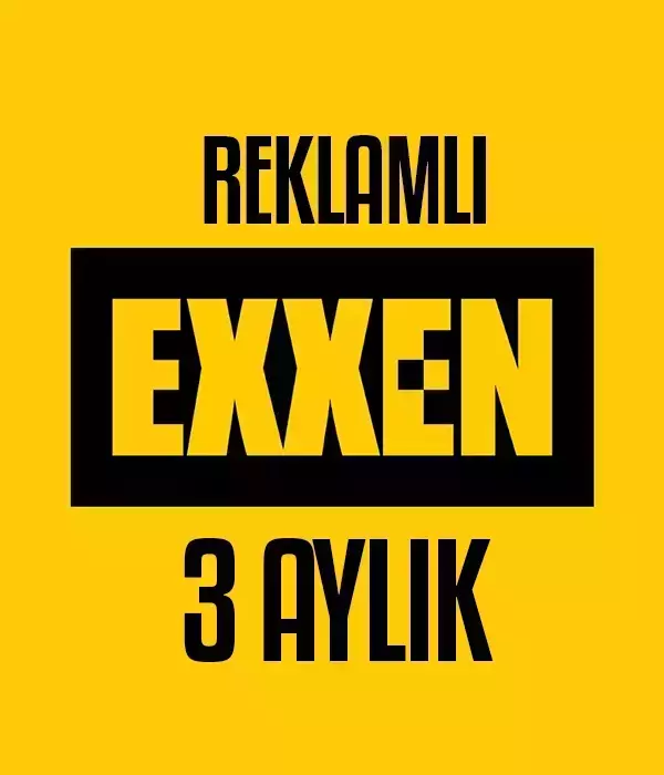 Exxen 3 Ay Reklamlı (KAMPANYALI)