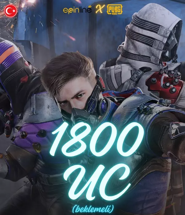 PUBG Mobile 1800 UC ( 0-72 SAAT İÇİNDE )