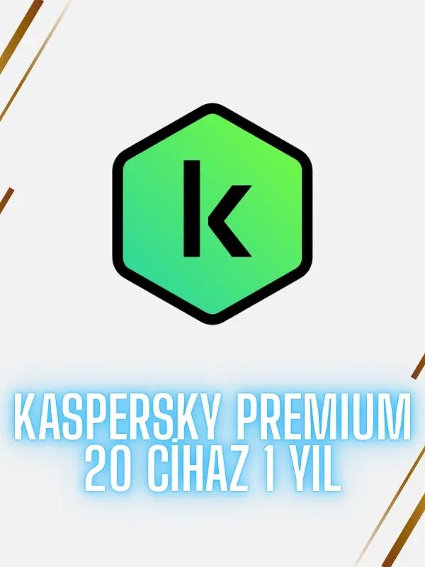 Kaspersky Premium 20 Kullanıcı 1 yıl- VPN DAHİL-Resmi Distribütör
