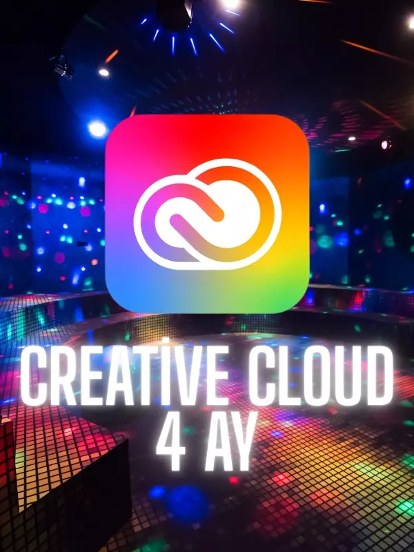 Creative Cloud 4 Ay Kişiye Özel