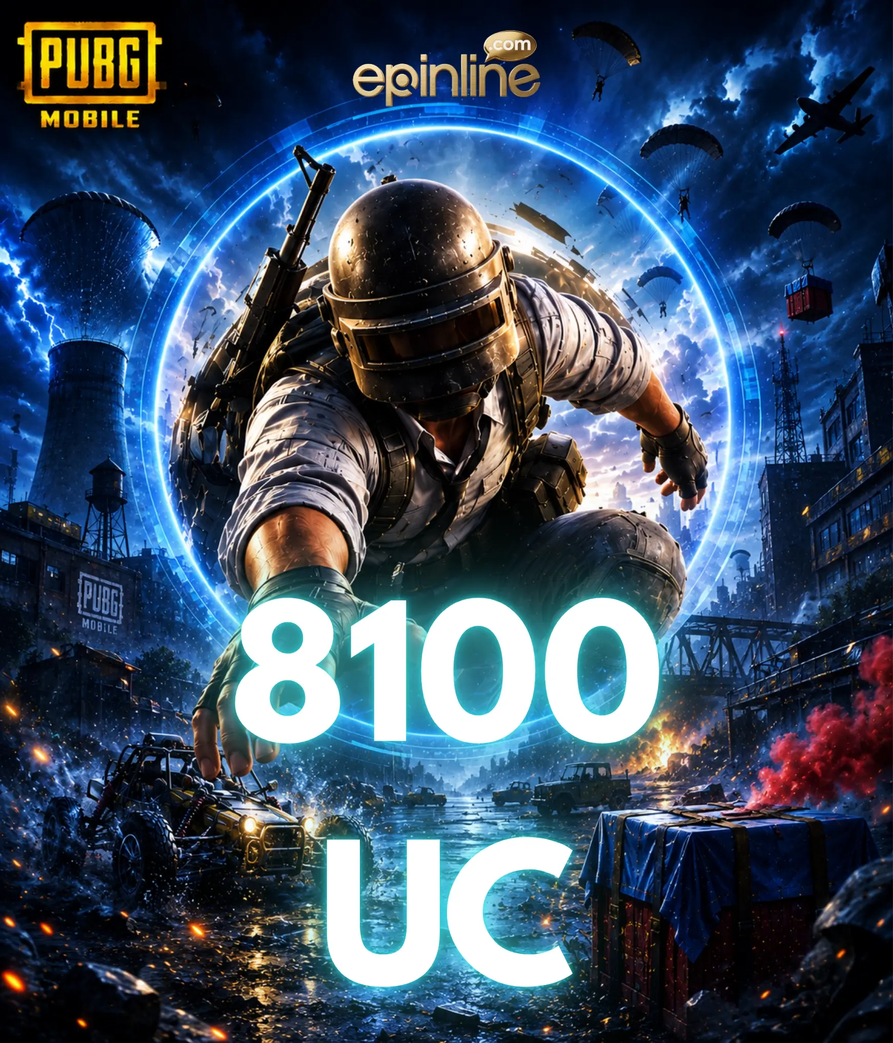 PUBG Mobile 8100 UC