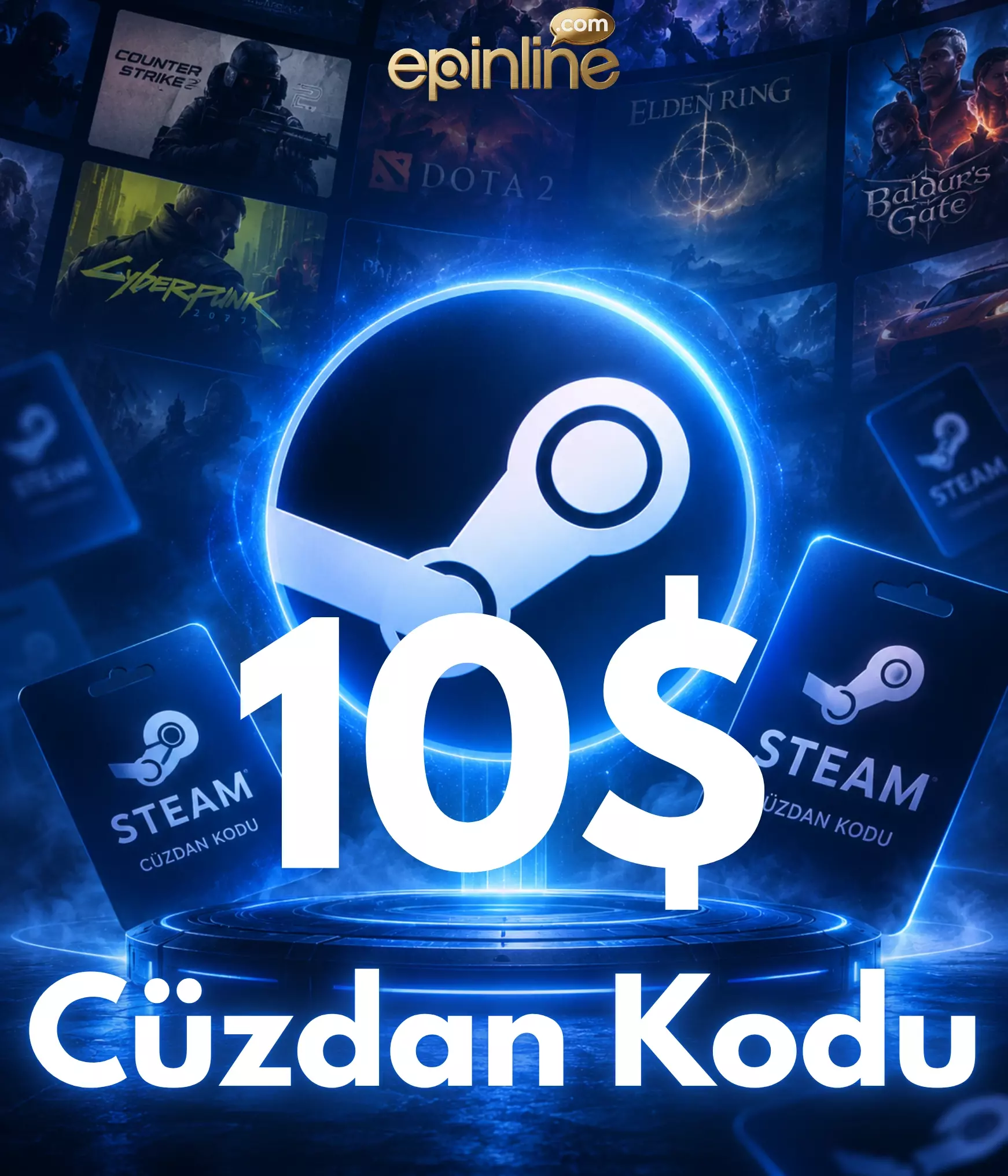Steam Gift Card 10 USD
