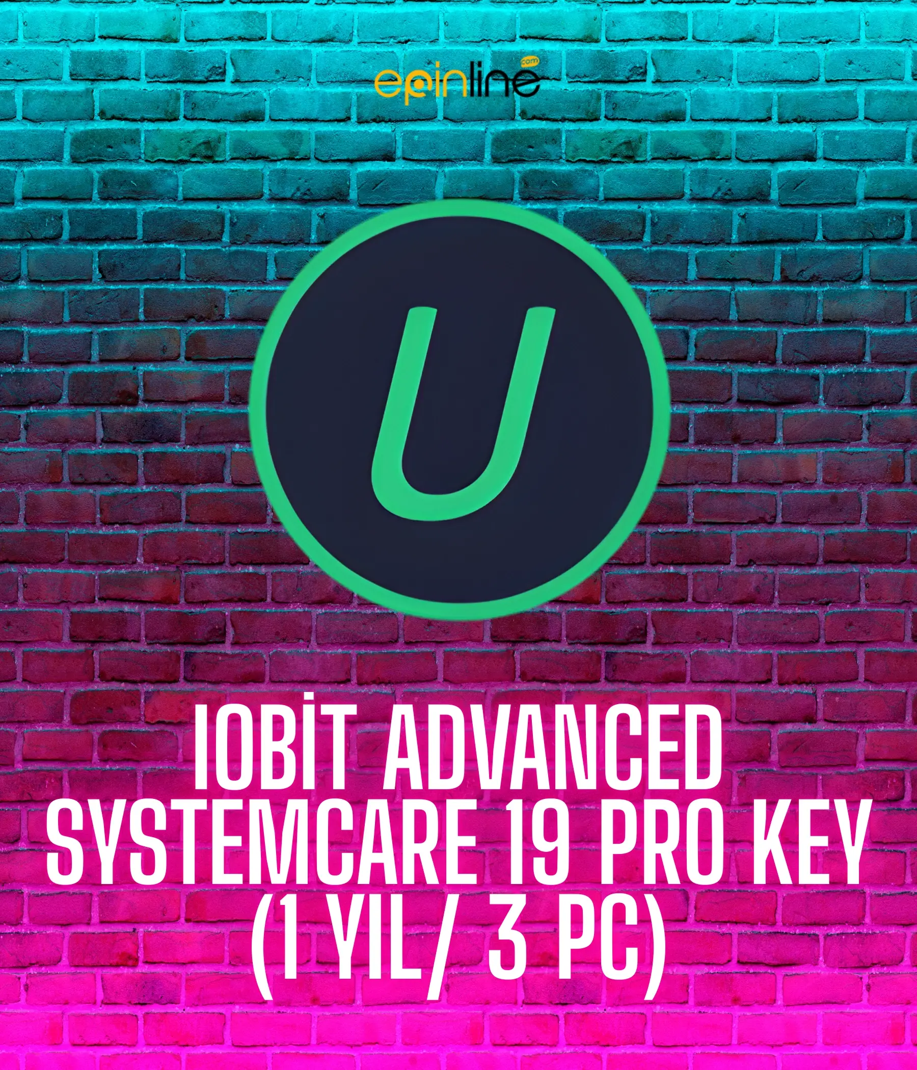 IObit Advanced SystemCare 19 Pro Key (1 Yıl/ 3 PCs)