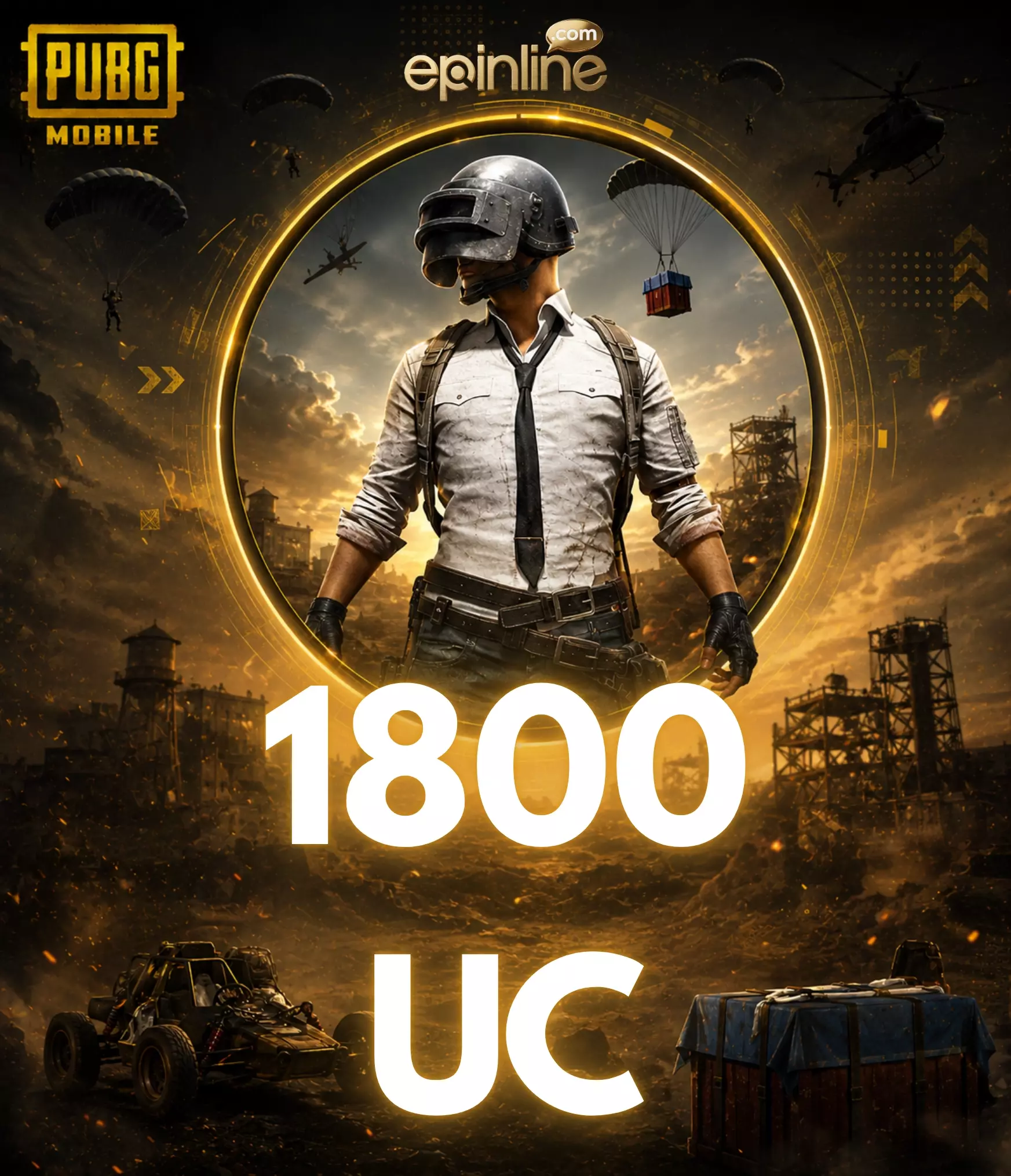 Pubg Mobile 1800 UC - Global