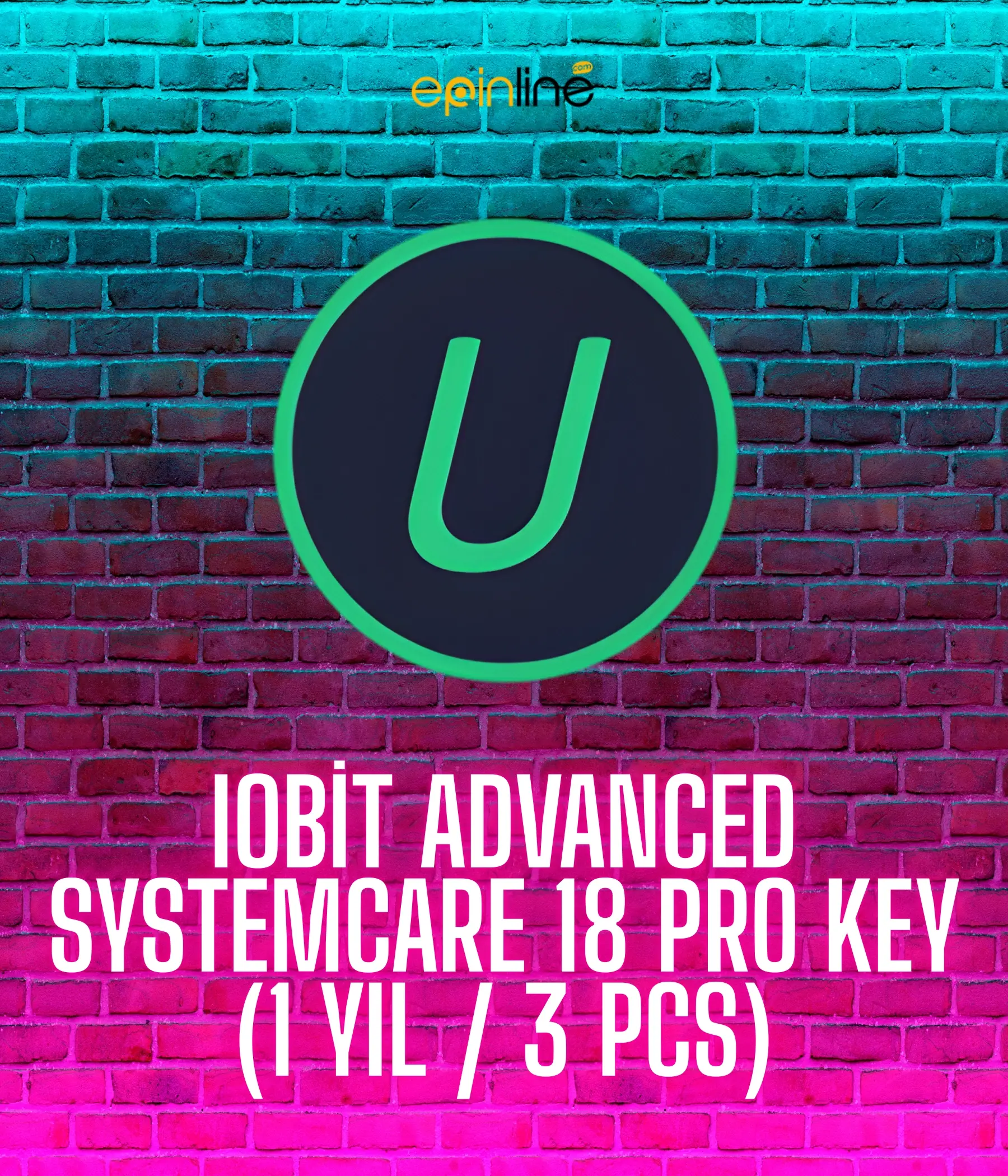 IObit Advanced SystemCare 18 Pro Key (1 Yıl / 3 PCs)
