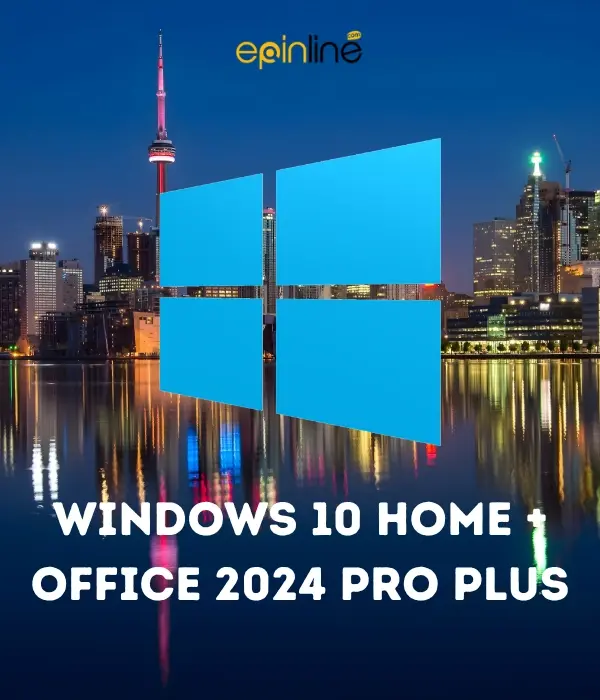 windows 10 home + office 2024 pro plus