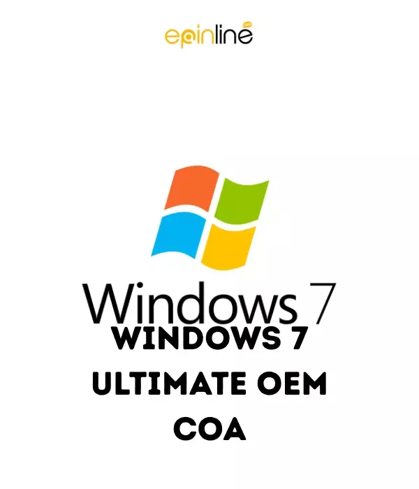 Windows 7 Ultimate OEM COA