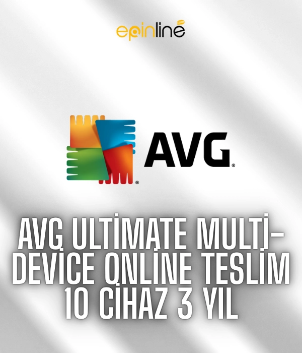 Avg Ultimate Multi-Device Online Teslim 10 Cihaz 3 Yıl