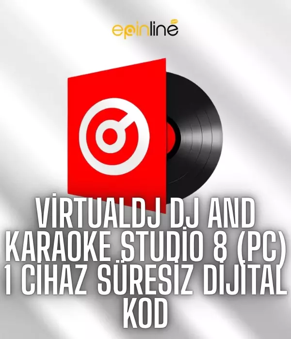 Virtualdj Dj And Karaoke Studio 8 (Pc)  1 Cihaz Süresiz Dijital Kod