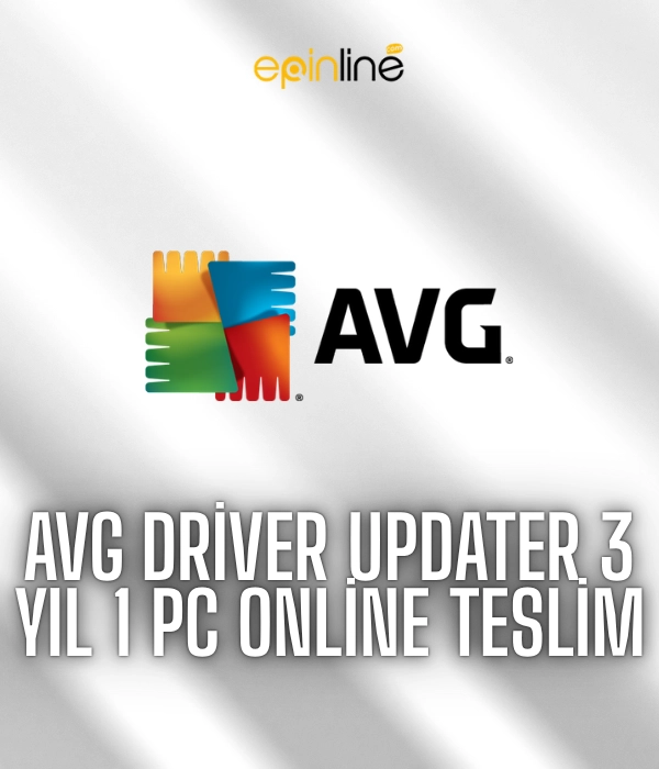 Avg Driver Updater 3 Yıl 1 Pc Online Teslim