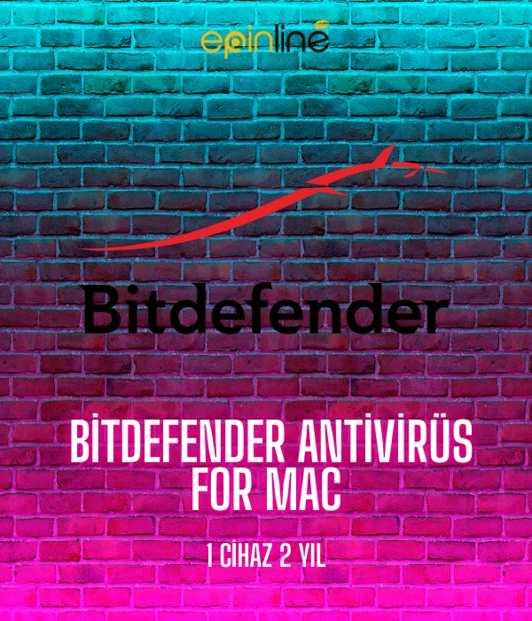 Bitdefender Antivirüs For Mac 1 Cihaz 2 Yıl