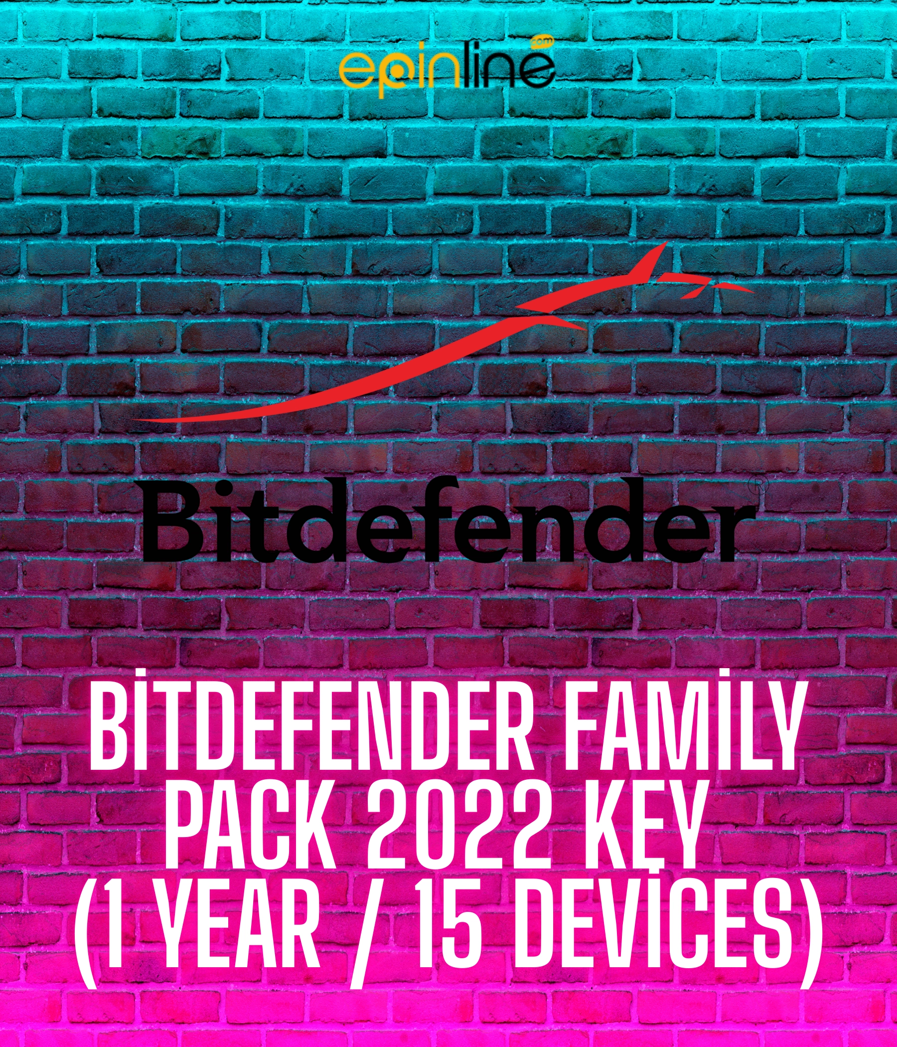 Bitdefender Family Pack 2022 Key (1 Year / 15 Devices)