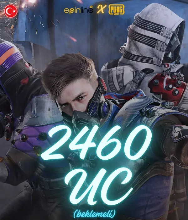 Pubg Mobile 2460 UC ( 0-72 SAAT İÇİNDE )